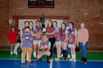 <p><span style="font-family: verdana, geneva, sans-serif; font-size: 12pt;"><strong>FINAL DA CATEGORIA LIVRE FEMININO DO CAMPEONATO MUNICIPAL DE FUTSAL</strong></span></p>